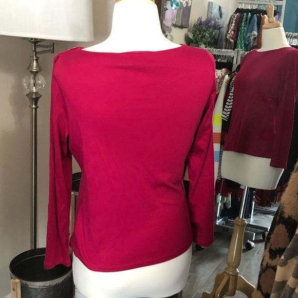 🛍️🛍️SOLD Talbots long sleeve top - Picture 3 of 4